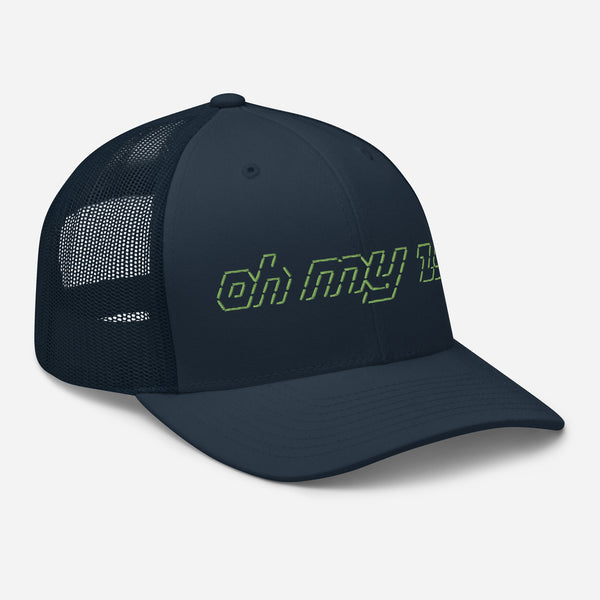 Current☆TRUCKER MESH CAP Mesh Trucker Hat Mens Baseball Cap Snapback Adjustable Visor